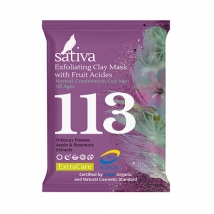 Маска-гоммаж с фруктовыми кислотами №113, Sativa