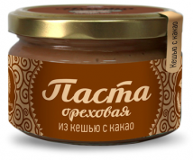 Урбеч из кешью с какао (200г), Сибирский кедр 