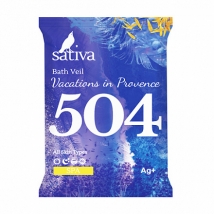 Вуаль для ванны №504 Каникулы в Провансе 15г, Sativa 